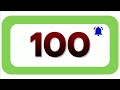 100 Seconds Countdown Timer With Sound Effect COLOR 4K HD 1080
