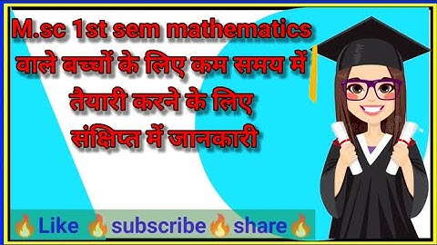 || CSJMU kanpur|| M.sc 1st sem (mathematics) || real analysis||2024-2025||