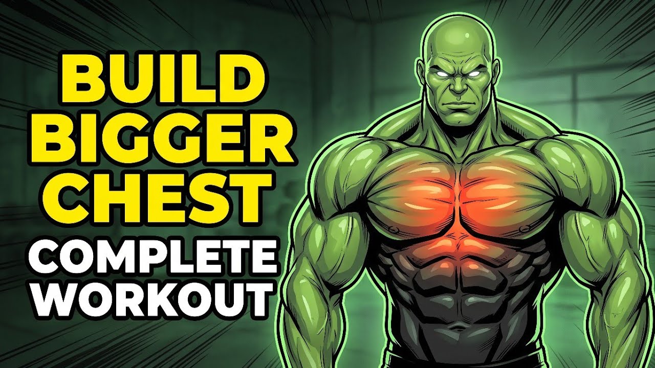Chest Workout for Bigger and Stronger Pecs - YouTube