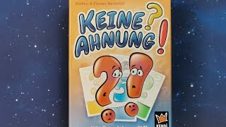 Keine? Ahnung! - Regelvideo