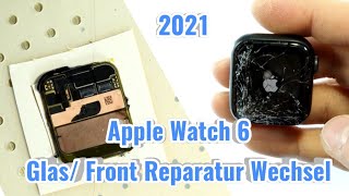 Apple Watch 6 / SE Glas Touchscreen Tausch Reparatur - Deutsch DoItYourself - 4K