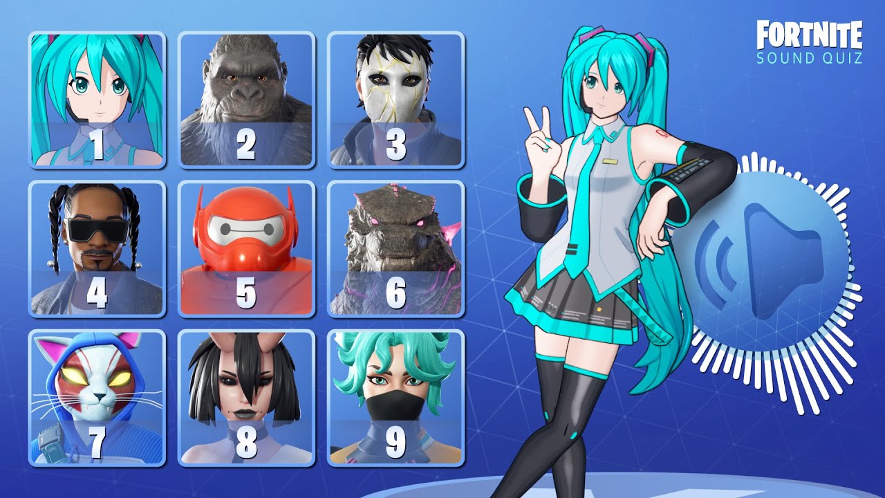 УГАДАЙ КОЖУ ПО МУЗЫКЕ/ТАНЦУ - №7 - ИСПЫТАНИЕ FORTNITE | tusadivi