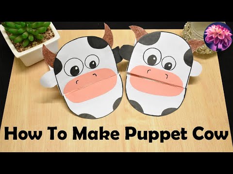 How To Make Puppet Cow