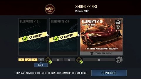 NfS: No Limits - McLAREN 600LT Day3 complete