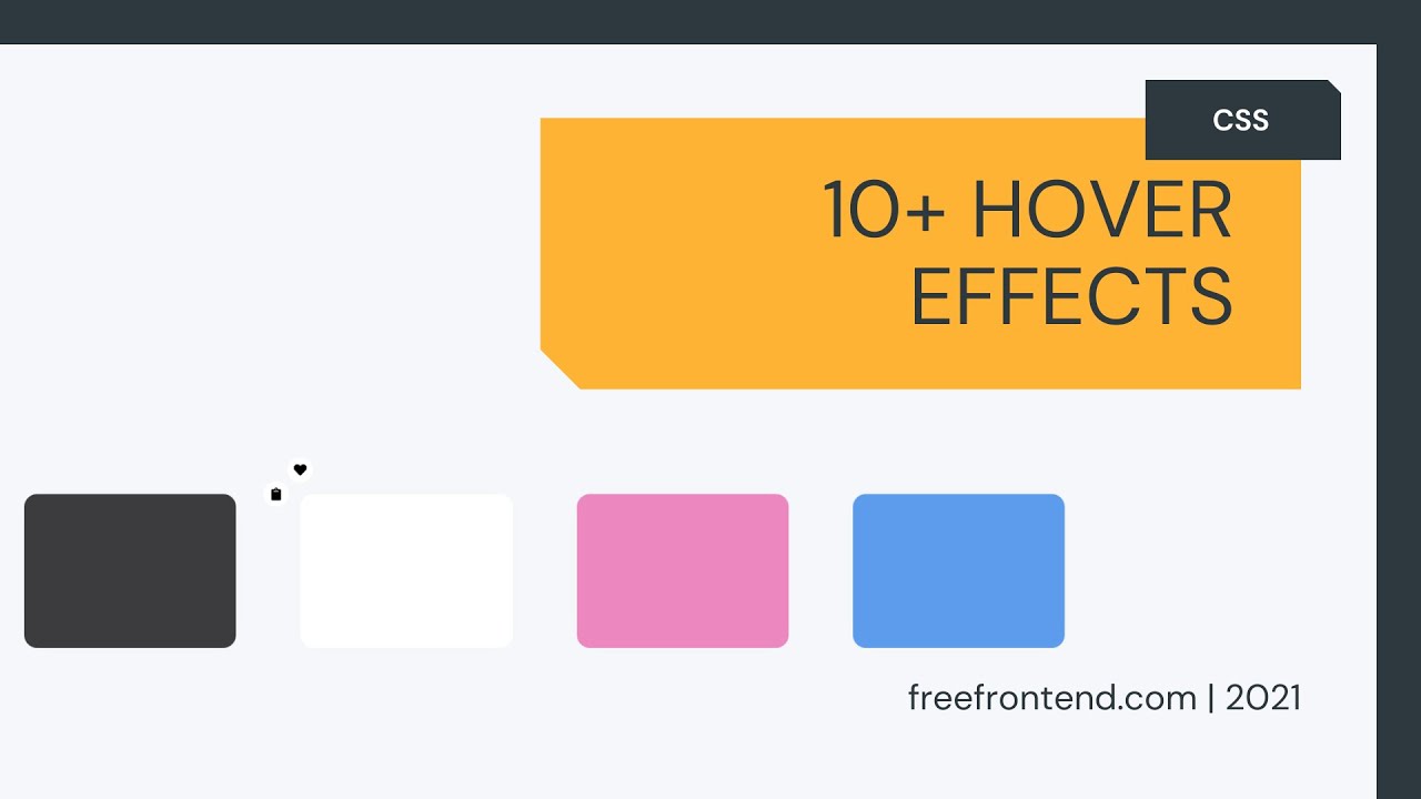 css hover effects wc3