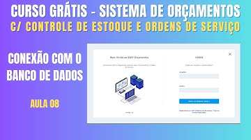 CURSO GRÁTIS Aula 08 - Sistema de Orçamentos em Delphi - Conexão com o Banco de Dados FIREBIRD
