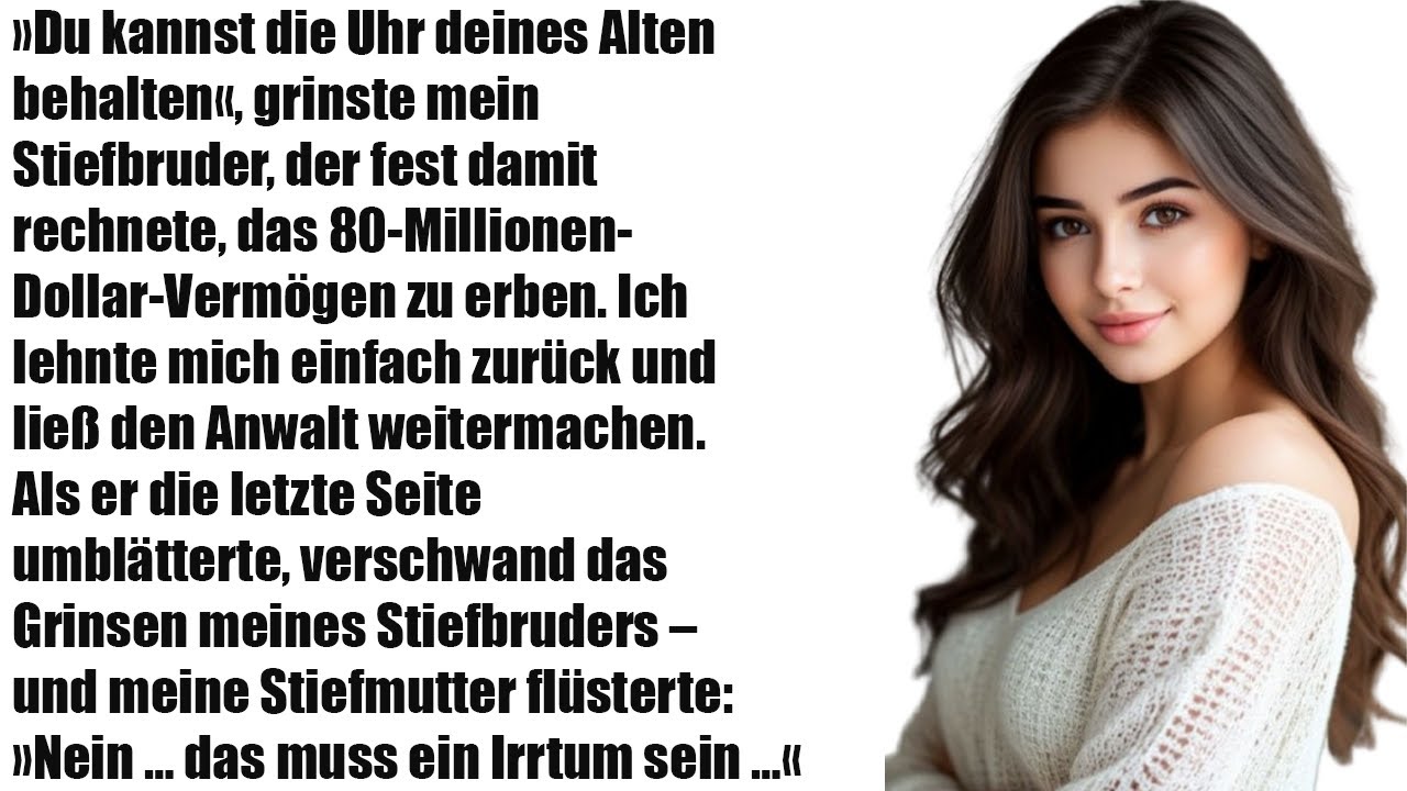 „Behalte die Uhr deines Vaters“ – Stiefbruder erwartete 80-Millionen-Erbe