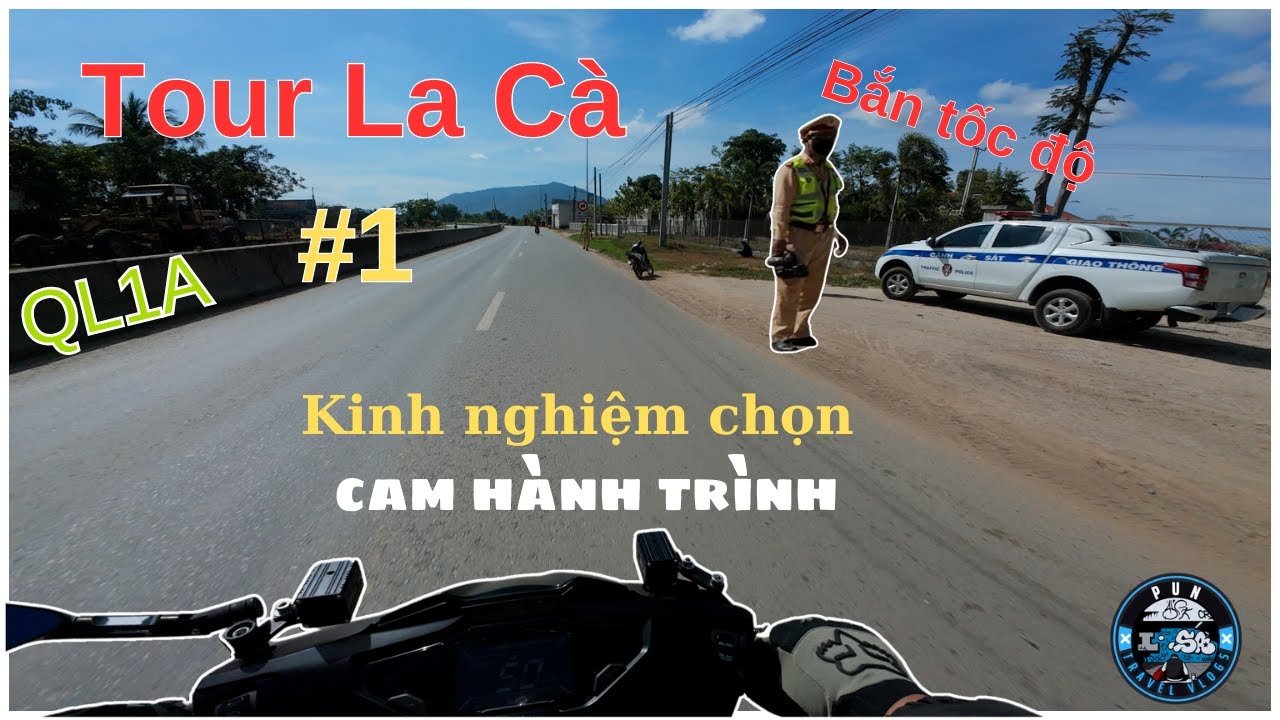 Tour La Cà - Phan Thiết  P1 | Bắn tốc độ trên QL1A | AirBlade 125 | POV | Pun Travel Vlogs