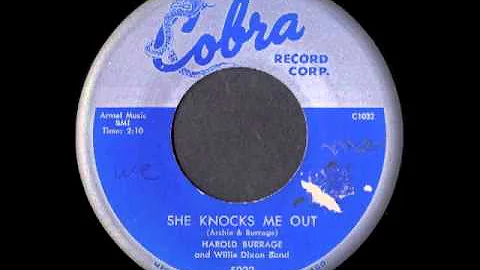 Harold Burrage - She Knocks Me Out