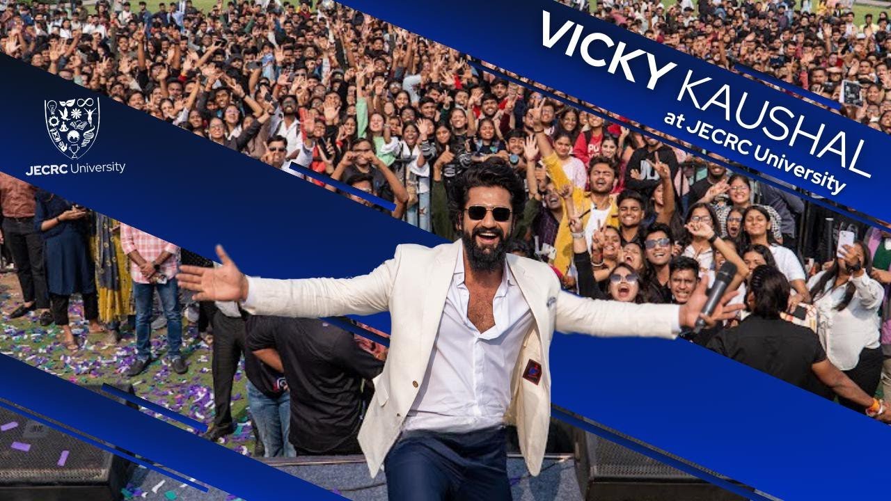 🔥Vicky Kaushal at JECRC University | Samबहादुर |