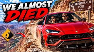WE ALMOST DIED! Lamborghini Urus Takes on Utah’s Widowmaker Route