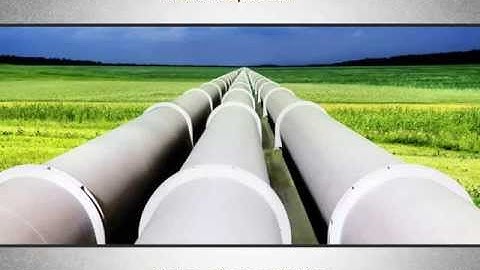 Pipes Perspective PowerPoint Template by PoweredTemplate.com