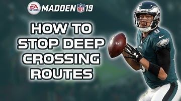 How to stop CROSSING ROUTES - MADDEN 19 TIPS