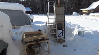 Подготовка Песка Для Пескоструя. Сушилка И Вибросито.