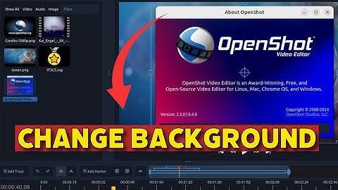 How to Change Background in OpenShot 2025?