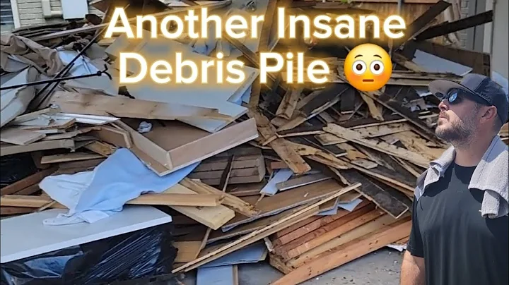 Completely Out of Control!!! Debris Removal Dallas, TX.