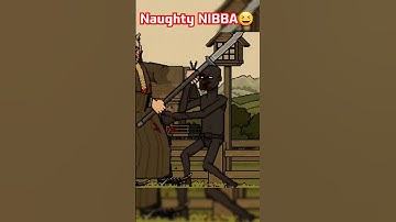Naughty NIBBA #shorts #funnygamingmoments #nibba #swordfighting