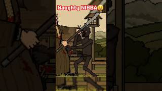 Naughty NIBBA #shorts #funnygamingmoments #nibba #swordfighting