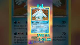 Top 5 Regice Pokémon Cards #tcg#pokémon#regice