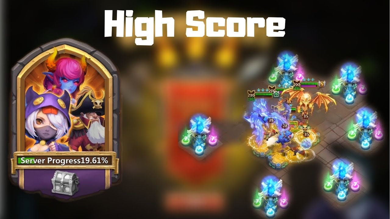 Ember army  | Best score | Hero and Base setup | Castle Clash