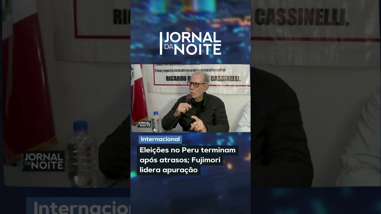 Eleições no Peru terminam após atrasos; Fujimori lidera apuração