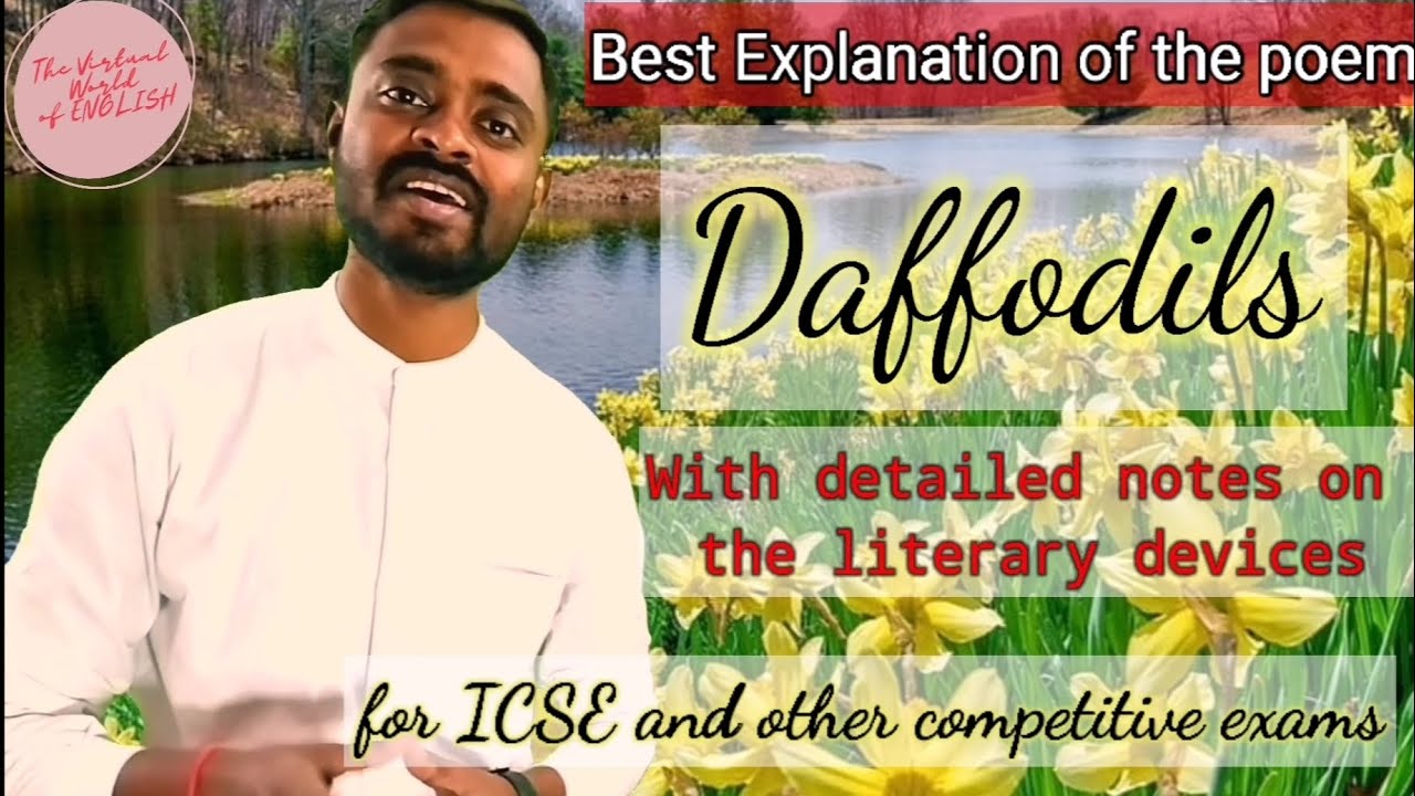 "Daffodils"by WordsworthHindi Explanation with detailed notes