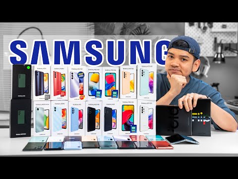 Video: Ponsel Samsung mana yang terbaru?