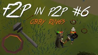 OSRS Pking | 40 Atk F2P In P2P | #6 Obby Rings