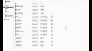 Sorting Files in Windows 7