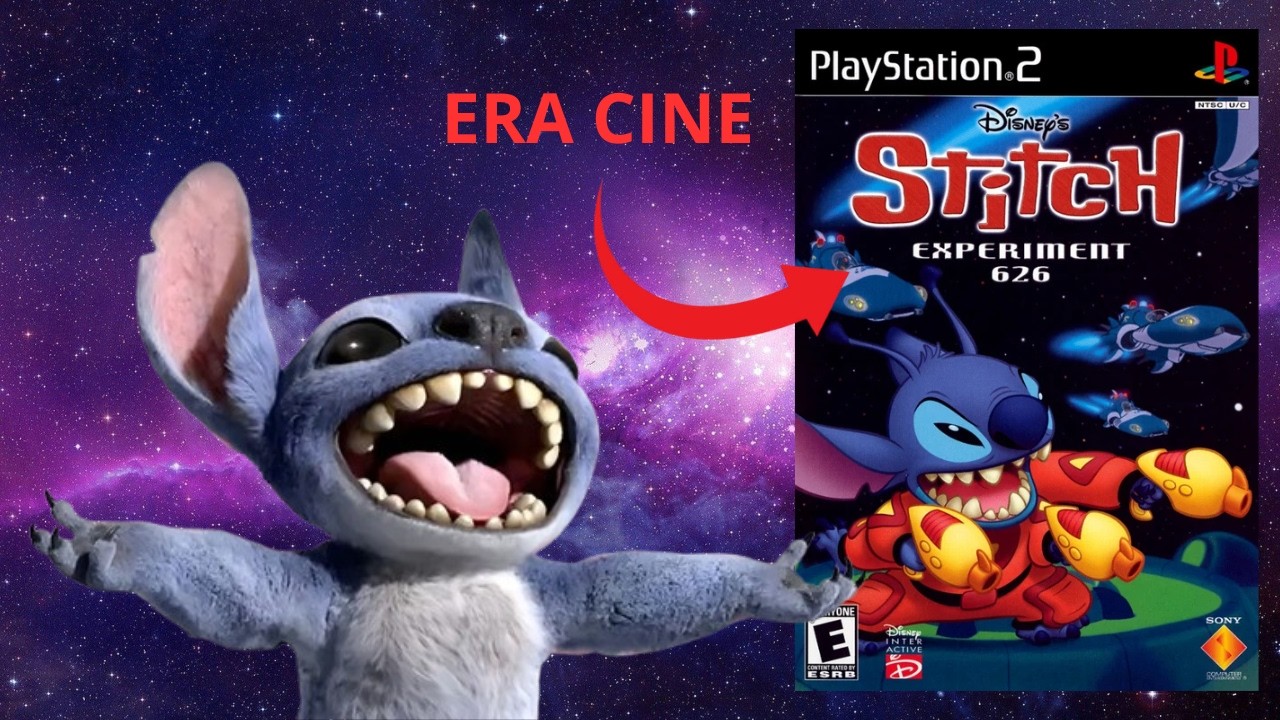 El JUEGO DE STITCH DE PS2 ERA INCREIBLEMENTE... CINE!!??? DISNEY STITCH EXPERIMENT 626