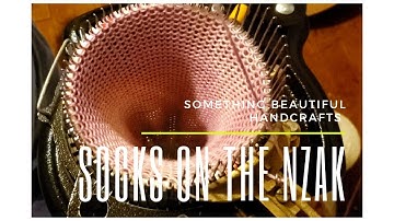 The NZAK is back! Circular Sock Machine Knitting  CSM knitting socks