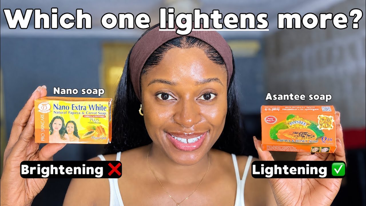 Asantee vs Nano Soap: Which One Brightens Faster? 👀