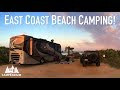 East Coast Beach Camping - RV & tent camping on or near the beach