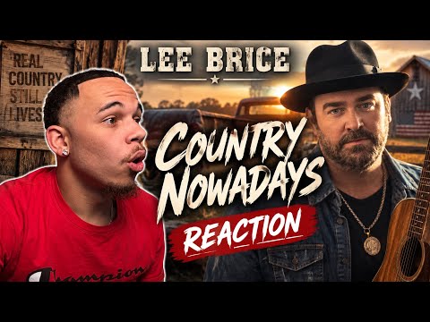 KD REACTS TO LEE BRICE - COUNTRY NOWADAYS (LYRIC VIDEO)