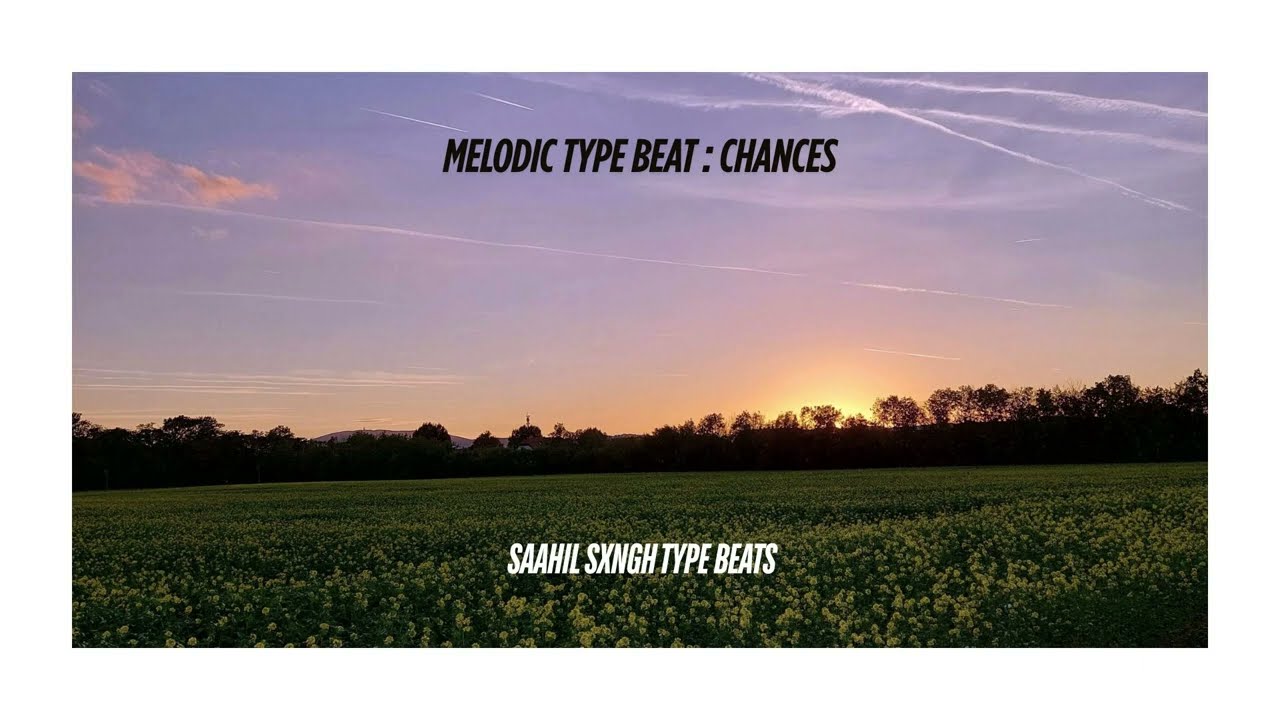 [FREE FOR PROFIT] Melodic Type Beat - "Chances" | Sad Type Beat | Rap Trap Beat Instrumental