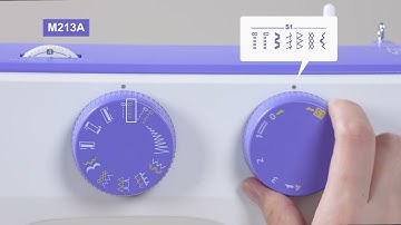 NECCHI Select the pattern / M Series Tutorial
