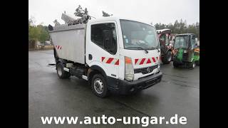 Youtube-Video Nissan Cabstar 35.12 Müllwagen Faun PB M50 Evo 3.500kg GG Lifter - Presse - Kipper