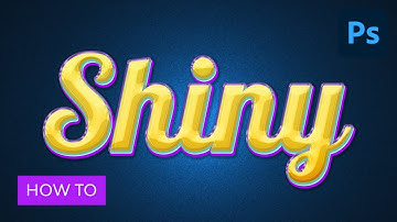 Create a Shiny Text Effect in Photoshop