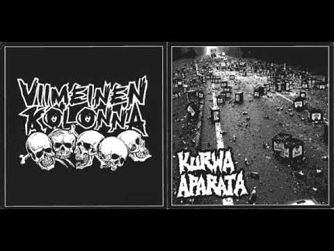 Viineinen Kolonna / Kurwa Aparta – split  (full album)