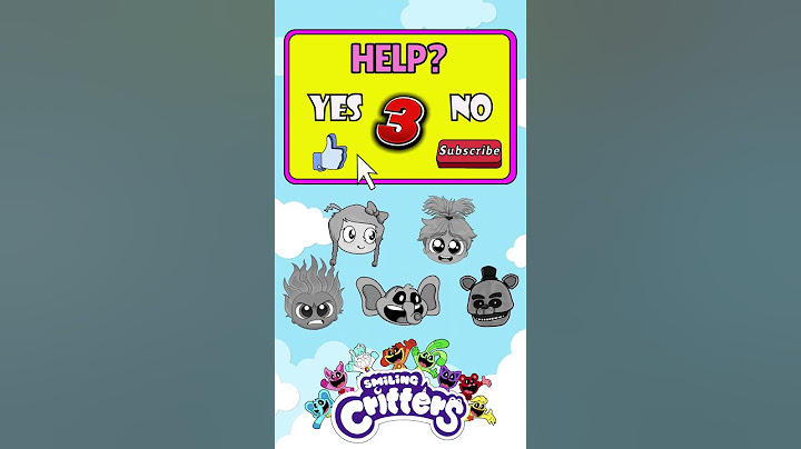 Painting color Smiling Critters vs FNAF Into the Pit level 5555 #shorts #fnaf #poppyplaytime