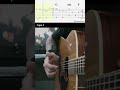 Taste - Sabrina Carpenter - Fingerstyle Guitar TAB #Shorts