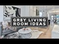 100 Grey living room ideas