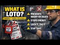 Industrial LOTO Explained | Lockout Tagout Safety Procedure (OSHA)|what is loto full details 