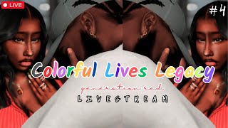 The Sims 4 | Such Colorful Lives Legacy Challenge| ❤️| Pregnant by a DUSTY ?| 3.