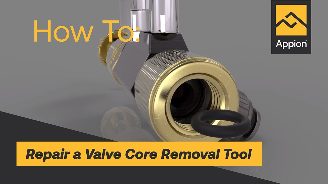 Appion Ktmv25 Valve Core Removal Tool Rebuild Kit 1st 2nd