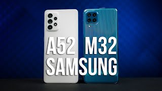 Samsung M32 vs A52 Обзор и сравнение - Что выбрать?