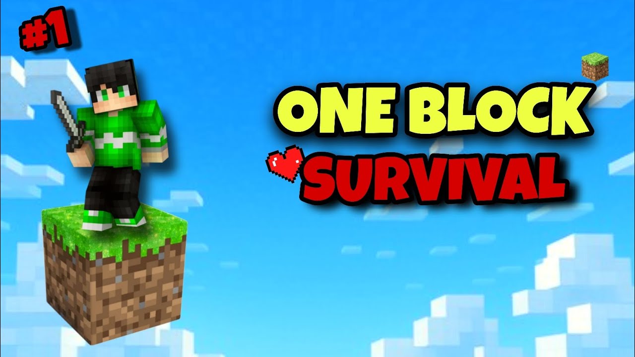 First Day In Minecraft One Block #1 #minecraft - YouTube