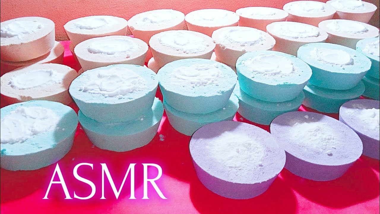 🔊 ASMR Trio: Baking Soda Crushing Soup Bowls New Shapes for Ultimate Tingles! 💥✨