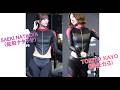 💗SAEKI Natalya and🖤 TOKITO Kayo (🏍Tokyo motorcycle show 2025)
