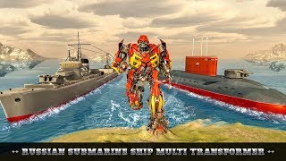 Russian Submarine WW2 Multi Robot Transformation | Android Gameplay screenshot 1